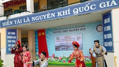 12 năm gắn kết học sinh với sân khấu truyền thống