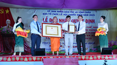 Trao bằng di sản văn hóa phi vật thể quốc gia Lễ hội Chrôi Rum Chêk