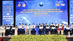 12 dự án đoạt giải nhất cuộc thi nghiên cứu khoa học kỹ thuật quốc gia 2025
