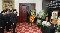 Thông cáo đặc biệt về Lễ quốc tang nguyên Chủ tịch nước Lào Khamtay Siphandone