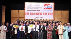 Tổng Bí thư Tô Lâm dự chương trình hòa nhạc đặc biệt “Bản giao hưởng hòa bình”