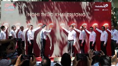 Khai trương Trung tâm Báo chí phục vụ tuyên truyền Đại lễ 30.4 tại TP.HCM