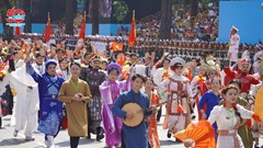 Đoàn văn nghệ sĩ, VĐV rạng rỡ, tự hào tham gia tổng duyệt diễu binh, diễu hành