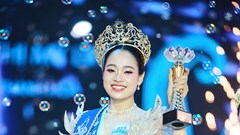 Nữ sinh Trường ĐH Văn hóa, Thể thao và Du lịch Thanh Hóa đăng quang Hoa hậu Biển đảo Việt Nam