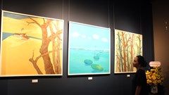 Một thế giới tạo hình nhẹ tênh, sâu lắng