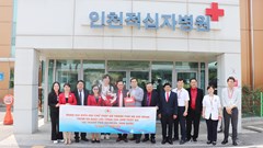 Tăng cường hợp tác quốc tế công tác nhân đạo giữa TP.HCM và TP Incheon, Hàn Quốc