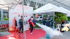 Trải nghiệm kỹ năng chữa cháy, cứu nạn, cứu hộ tại Secutech Vietnam 2025