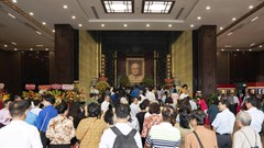 Họp mặt kỷ niệm 137 năm Ngày sinh Chủ tịch Tôn Đức Thắng