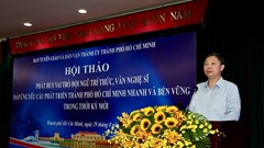 Khẳng định vai trò trí thức, văn nghệ sĩ trong phát triển TP.HCM