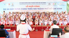 Khởi công dự án xây dựng Cung Thiếu nhi TP.HCM: Công trình trọng điểm chào mừng Đại hội Đảng bộ Thành phố