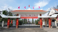 Đề xuất xếp hạng quốc gia Khu di tích Láng Le - Bàu Cò