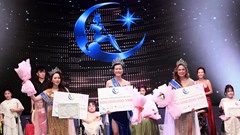 Nguyễn Thị Minh Tâm đăng quang Hoa hậu Trăng khuyết Việt Nam mùa đầu tiên