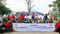 Giao lưu tình nguyện viên Hội Chữ thập đỏ tỉnh Gyeonggi (Hàn Quốc) tại TP.HCM