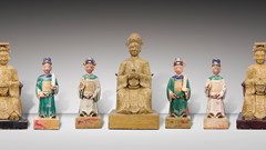 Vì sao Bộ tượng gốm men nhiều màu Tam quan Đại Đế được công nhận Bảo vật quốc gia?