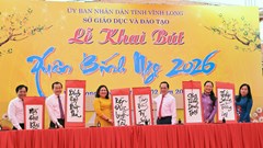 Vĩnh Long tổ chức Lễ Khai bút đầu Xuân Bính Ngọ 2026