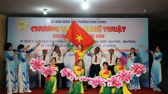 Tưng bừng giao lưu văn nghệ, củng cố phong trào văn hóa cơ sở