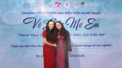 “Vẽ giấc mơ em” gây quỹ hơn 100 triệu đồng hỗ trợ trẻ em khó khăn, cơ nhỡ