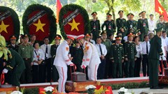 Thành kính tiễn đưa 731 Anh hùng liệt sĩ về nơi an nghỉ