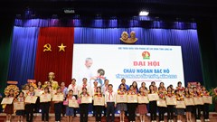 Thiếu nhi Long An thi đua làm theo 5 điều Bác Hồ dạy