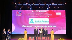 Bảo hiểm AAA được vinh danh Top 10 công ty bảo hiểm phi nhân thọ tốt nhất Việt Nam 2024