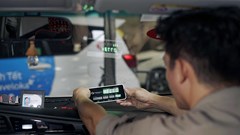 Taxi Vinasun áp dụng màn hình hiển thị cước phí và tính năng “Chốt giá“