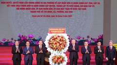 Tổng Bí thư Tô Lâm dự Lễ công bố các Nghị quyết, Quyết định của Trung ương về TP.HCM 