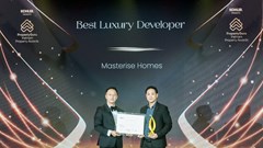 Masterise Homes được vinh danh Nhà phát triển bất động sản hạng sang tốt nhất Việt Nam