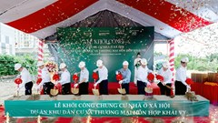 TP HCM khởi công dự án nhà ở xã hội tại phường Phú Thuận 