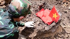Trong một ngày, TP.HCM quy tập thêm 25 bộ hài cốt liệt sĩ 