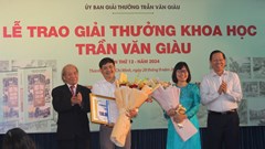Trao Giải thưởng Trần Văn Giàu lần thứ XII