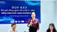 Hơn 100 nhà văn sẽ tham gia “Hội nghị những người viết trẻ lần V”