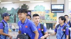 Tuyển Việt Nam đã đến Iraq