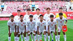 U19 Việt Nam thi đấu cố gắng trước U19 Hàn Quốc tại giải quốc tế ở Trung Quốc