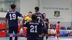Thái Sơn Nam TP.HCM toàn thắng ở lượt đi Giải Futsal HDBank VĐQG 2024