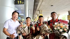 Đội tuyển quần vợt trẻ Việt Nam thi đấu thành công tại giải Đông Nam Á