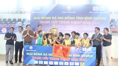 Bế mạc Giải bóng đá nhi đồng tỉnh Bình Dương năm 2024