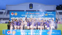 Hà Nội lần đầu vô địch giải bóng đá U17 quốc gia