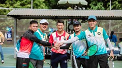 Gây quỹ hơn 130 triệu đồng tại Giải quần vợt Ngành VLXD - TTNT Việt Nam 2024