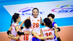Tuyển bóng chuyền nữ Việt Nam thắng thuyết phục Indonesia