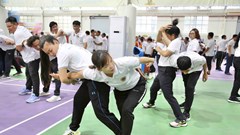 TP.HCM tập huấn võ tự vệ và võ nhạc Vovinam cho giáo viên tiểu học 