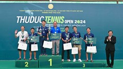 Bế mạc Giải quần vợt thành phố Thủ Đức mở rộng 2024