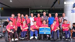 Đoàn Thể thao người khuyết tật Việt Nam lên đường dự Paralympic Paris 2024