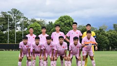 U20 Việt Nam thắng trận đấu tập trong chuyến tập huấn Nhật Bản