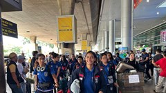 Đối thủ của cô trò HLV Kim Chi đã đến TP.HCM