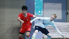 U19 Futsal Việt Nam tiếp tục thi đấu thành công trước U19 Nga