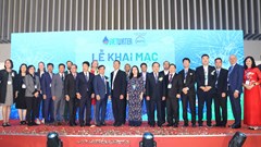 TP.HCM: Khai mạc Triển lãm quốc tế ngành Cấp thoát nước, Công nghệ lọc nước và Xử lý nước thải 