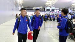 Tuyển Việt Nam lên đường sang Hàn Quốc tập huấn