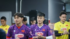 Tuyển Việt Nam tích cực tập luyện tại Hàn Quốc 