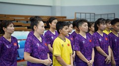 Tuyển Futsal nữ Việt Nam tập trung, chuẩn bị cho mục tiêu World Cup