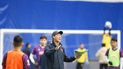 HLV Kim Sang-sik hài lòng về sự thể hiện của các học trò trong chuyến tập huấn Hàn Quốc